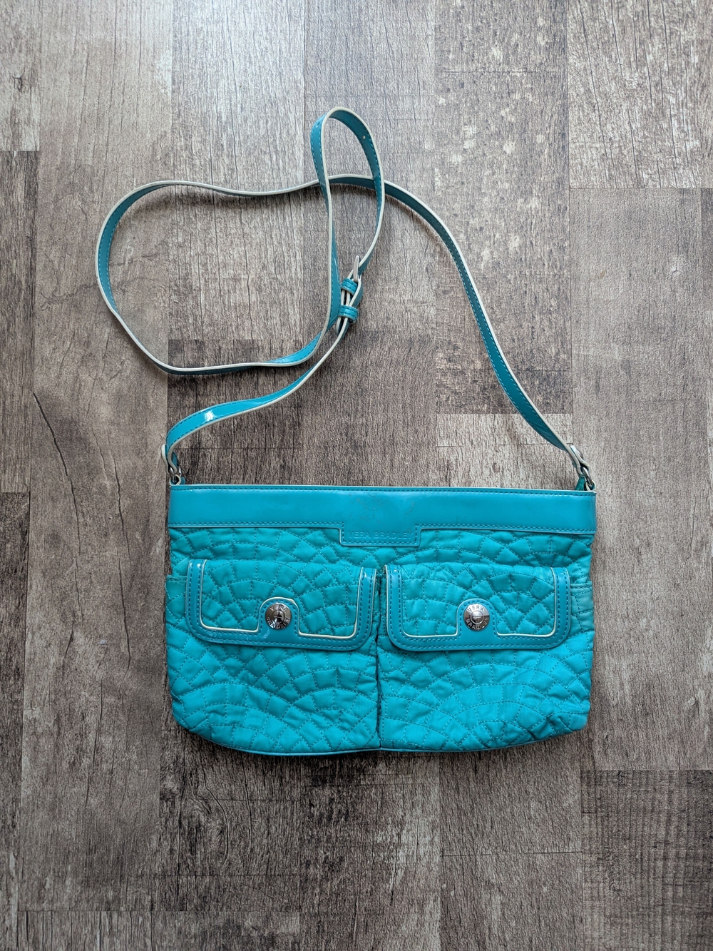 Women's Vera Bradley Turquoise Crossbody Bag